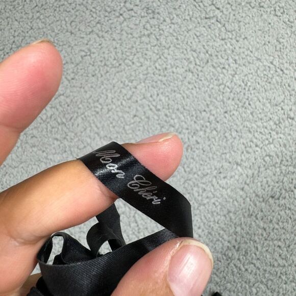 Mon Cheri Wide Leg Formal Dress Pants Womens 8 Black Lined High Rise - Picture 10 of 13